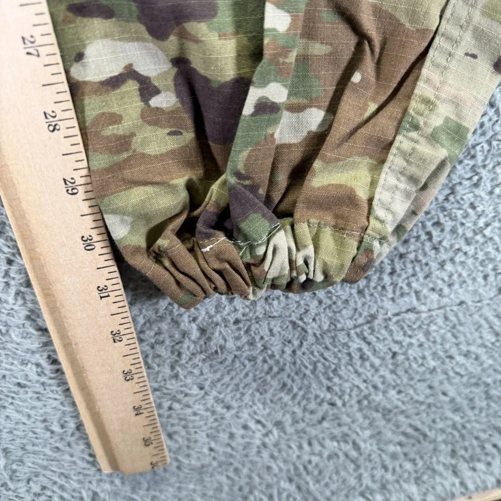 US Army Pant Men M(32x31) Green Camo Ripstop Cargo Jogger Tapered Combat Uniform